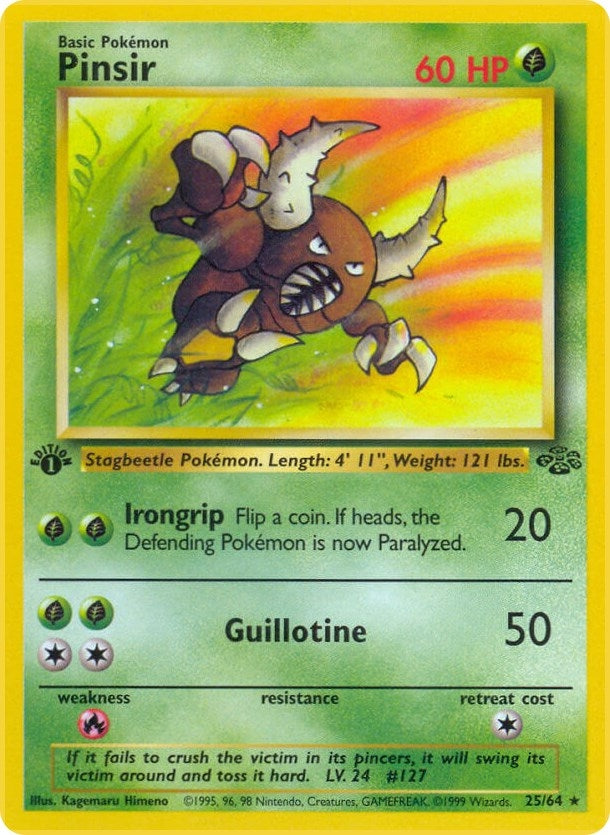 Pinsir (25) (25/64) (Unlimited) [Jungle]