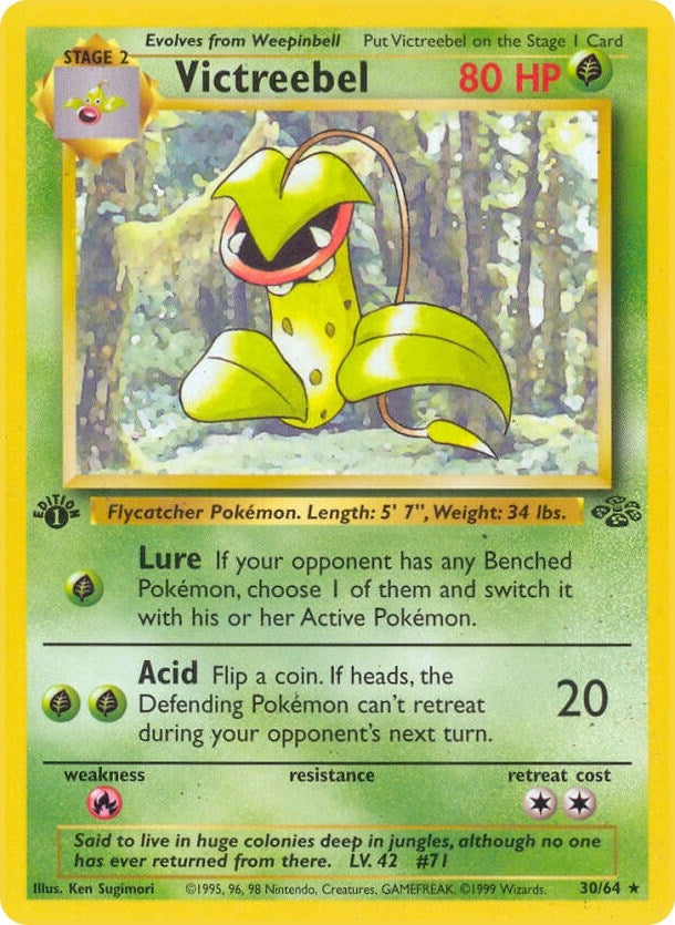 Victreebel (30) (30/64) (Unlimited) [Jungle]