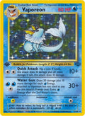 Vaporeon (12) (12/64) (1st Edition Holofoil) [Jungle]