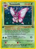Venomoth (13) (13/64) (1st Edition Holofoil) [Jungle]