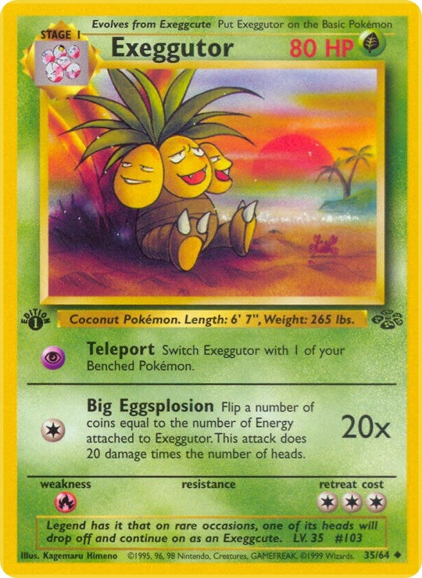 Exeggutor (35/64) (Unlimited) [Jungle]