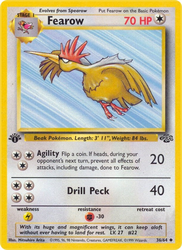 Fearow (36/64) (Unlimited) [Jungle]