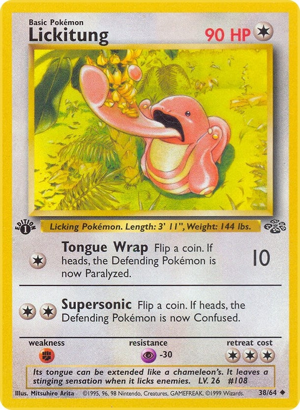 Lickitung (38/64) (Unlimited) [Jungle]