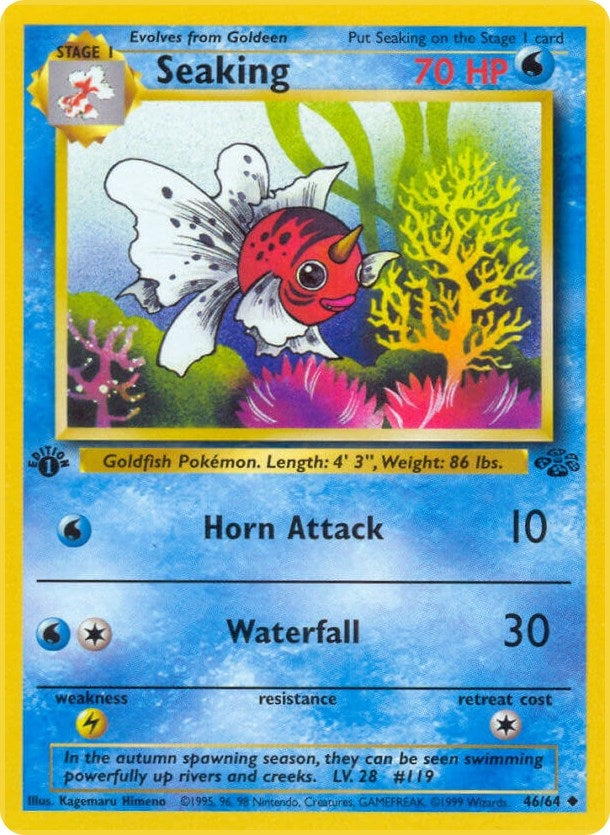 Seaking (46/64) (1st Edition) [Jungle]