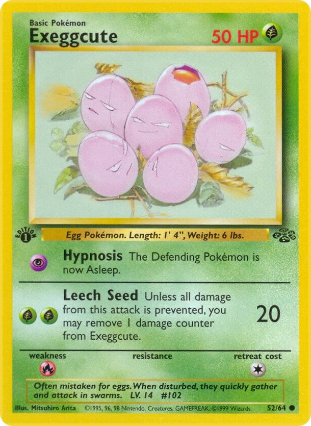 Exeggcute (52/64) (Unlimited) [Jungle]