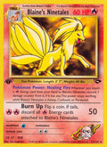 Blaine's Ninetales (021/132) (Unlimited) [Gym Challenge]