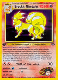 Brock's Ninetales (003/132) (Unlimited Holofoil) [Gym Challenge]