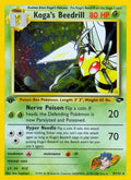 Koga's Beedrill (009/132) (1st Edition Holofoil) [Gym Challenge]