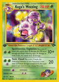 Koga's Weezing (050/132) (Unlimited) [Gym Challenge]