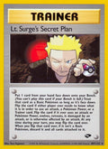 Lt. Surge's Secret Plan (107/132) (1st Edition) [Gym Challenge]