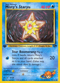 Misty's Staryu (092/132) (1st Edition) [Gym Challenge]