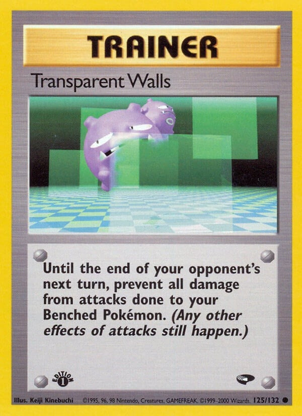 Transparent Walls (125/132) (Unlimited) [Gym Challenge]