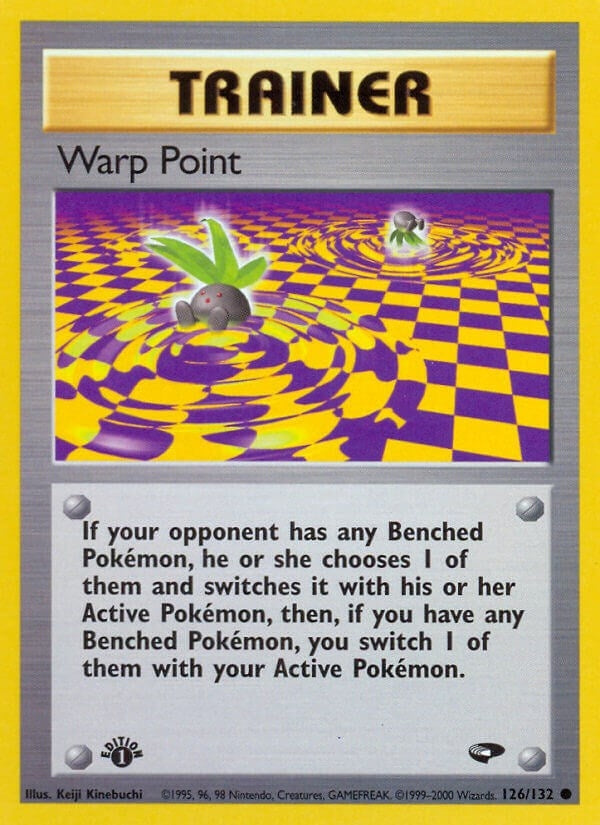 Warp Point (126/132) (1st Edition) [Gym Challenge]